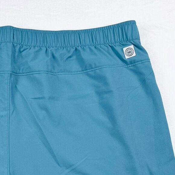 Peter Millar Crown Sport Active Men's 2XL Rainfall Blue Swift Performance Shorts - Picture 13 of 13